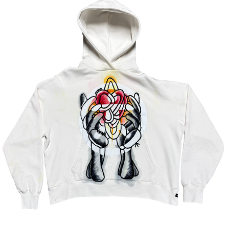 Aeliza Logo Painted Hoodie