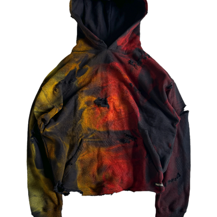 Destroyed Sundown Hoodie