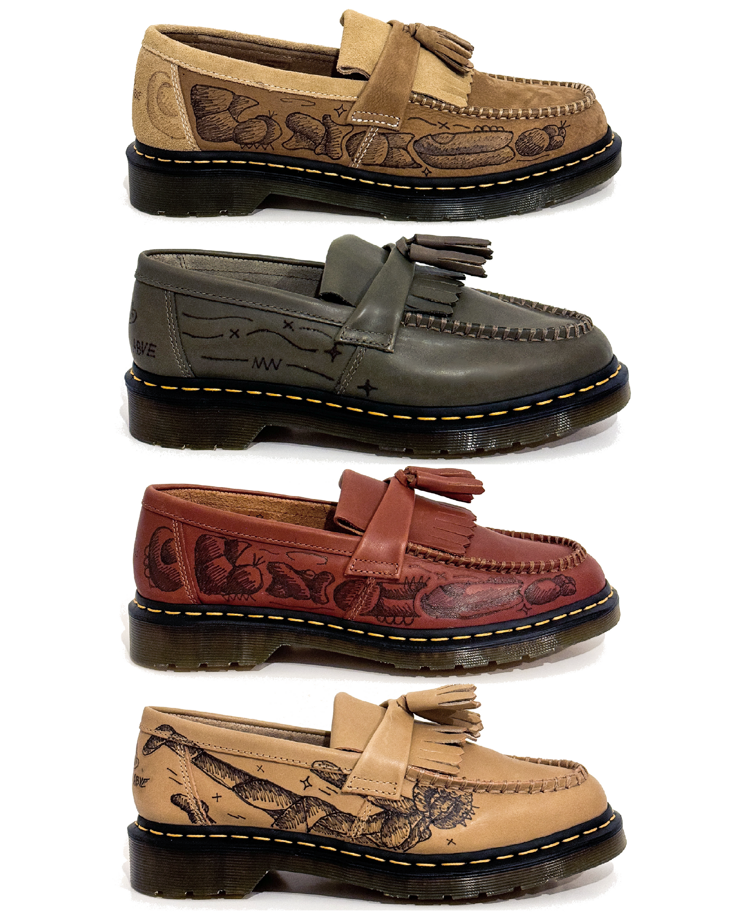 Abveallelse x Dr Martens Trail Loafers