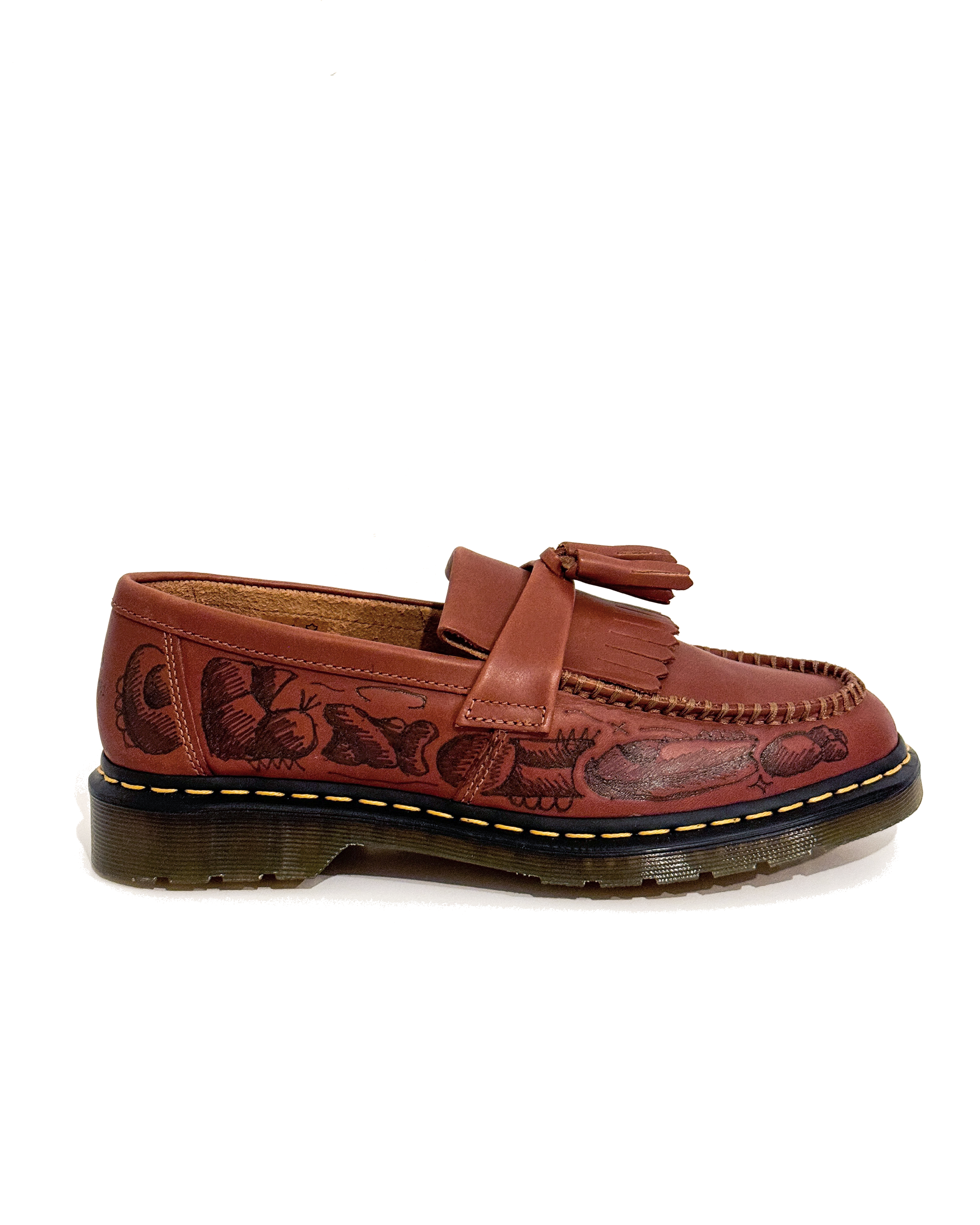 Abveallelse x Dr Martens Skeleton Loafters