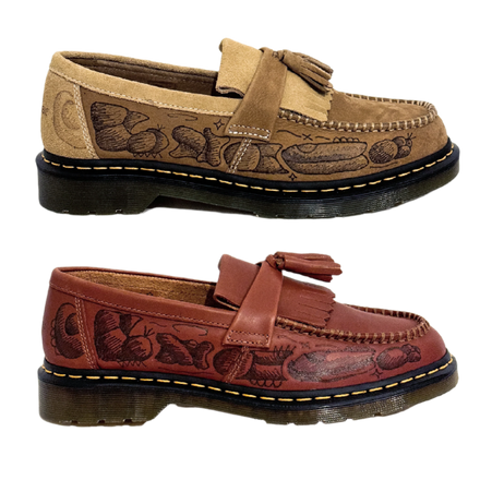 Abveallelse x Dr Martens Skeleton Loafters