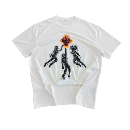 Watercolour Painted Tee